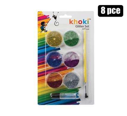 ART+CRAFT GLITTER SET 8 Piece