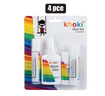 ART+CRAFT GLUE 4 Piece ASSORTED