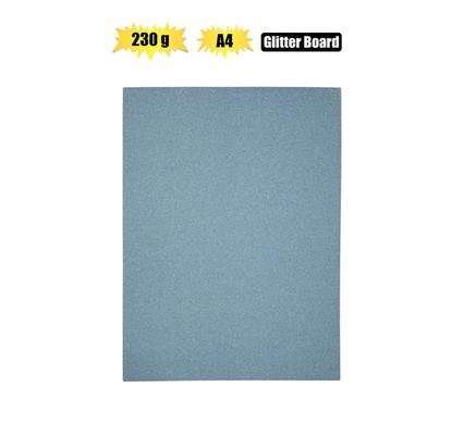 Glitter Board Blue Light A4