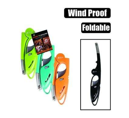 Braai lighter foldable wind proof