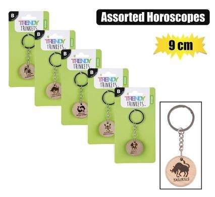 Keychain horoscope 9cm