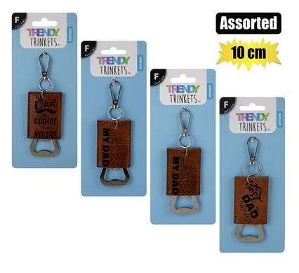 Keychain Bottle Opener Dad Keychain 10cm