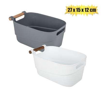 Basket plastic retro 5l 27x15x12cm