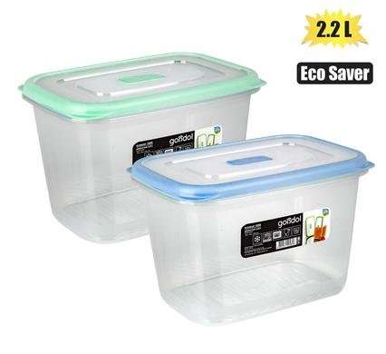 CONTAINER ECOSAVER 2,2L 19x16x13cm