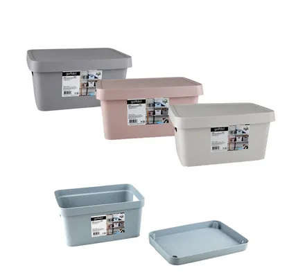 STORAGE BOX PL VINTO DESIGN 3,6L W/LID