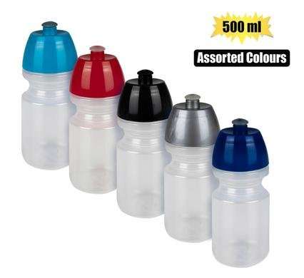 Water Bottle with Pull Up Top, 500ml