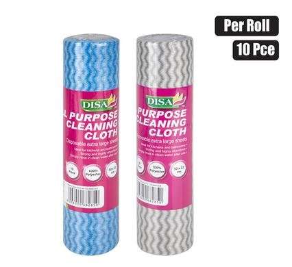 Cleaning Cloth, Roll, 10-piece