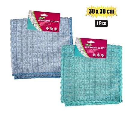 Cloth microfibre 1 Piece 30x30cm assorted