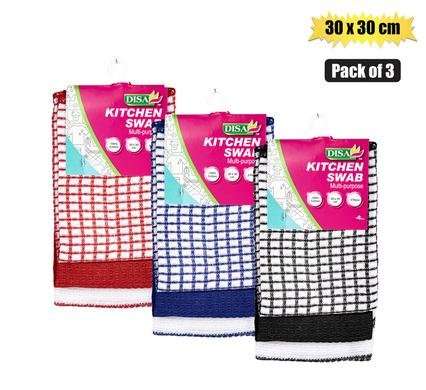 Swab cotton 30x30cm 3 pack