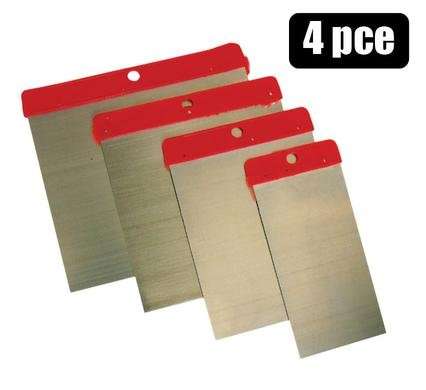 Scraper 4 Piece sprackle-set
