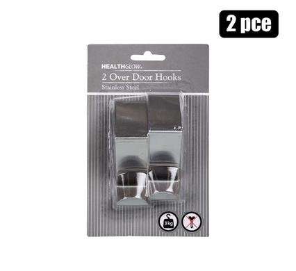 Hook hanger stainless steel over-door 2 Piece