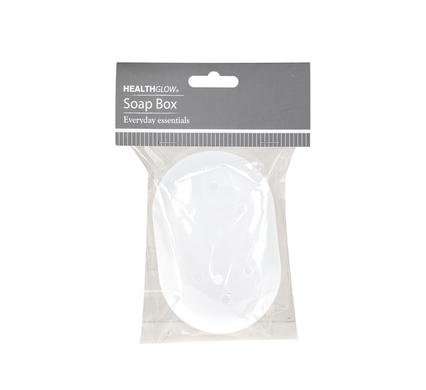 Soap box plastic oval