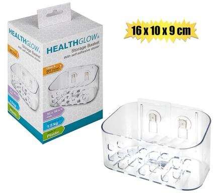 BASKET SELF ADHESIVE 16x10x9cm