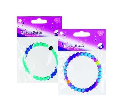 Jewellery bracelet silicone assorted