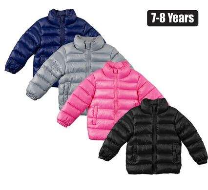 PUFFER JACKET KIDS PLAIN SIZE 7-8