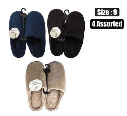 Slipper slip-in plain size 9