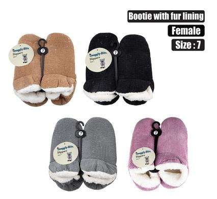 Bootie Slippers, Size 7