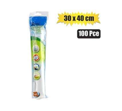 Disposable bag all purpose 100 Piece 30x40cm