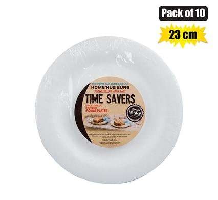 Picnic plates foam 23cm 10 Piece