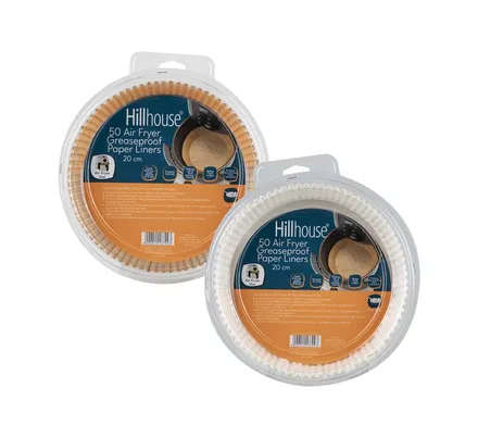 Grease Proof Airfryer Paper, 50-piece