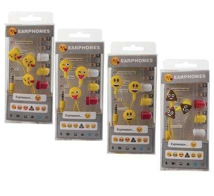 Earphones mini emoji asstd