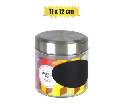 Storage-jar gls blackboard 11x12cm