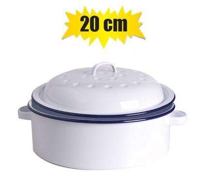 Roaster enamel 1st-grade round 20cm
