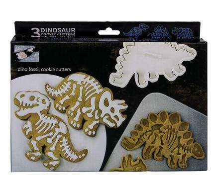 Cookie-cutters dinosaur fossil stamp