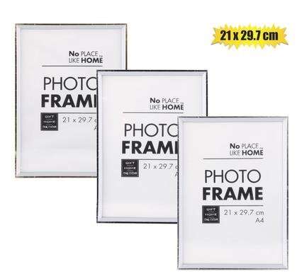 Picture-frame cert pl thick w/clr edge/Priced per frame
