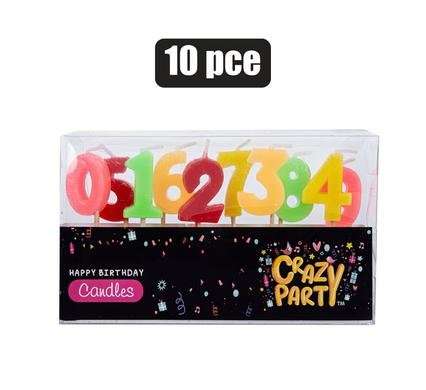 Candles birthday small numbers
