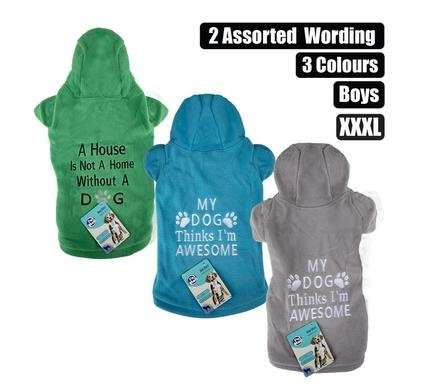Pet dog shirt winter boy-xxx large