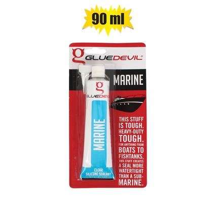 Glue-devil silicone 90ml marine (clear)
