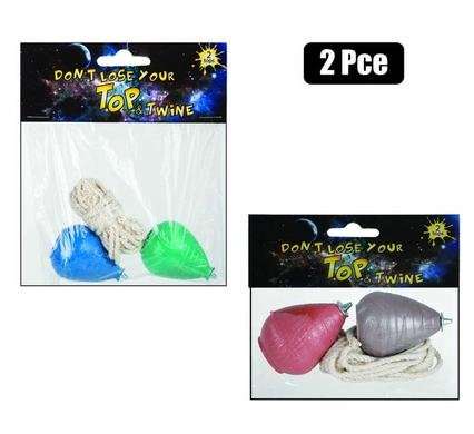 Boys playset game 2 tops and strings
