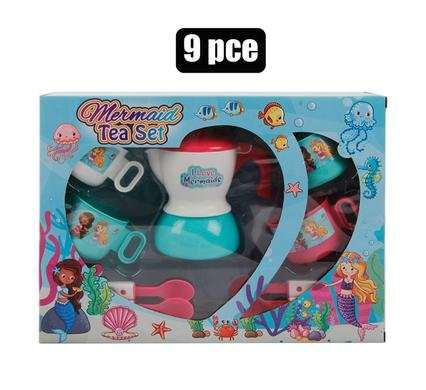 Play-set tea mermaid 9pc