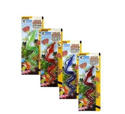 Animals stretch snake rubber