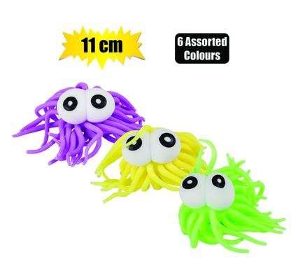 Novelty ball puffer spikey hair 11cm