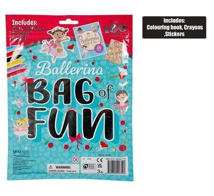 Book activity ballerina bag of fun