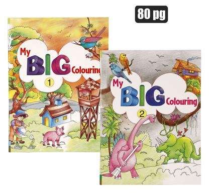 Book my big colouring 80p assorted/priced per book