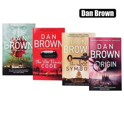 Book novel a-format dan brown assorted/Priced per book