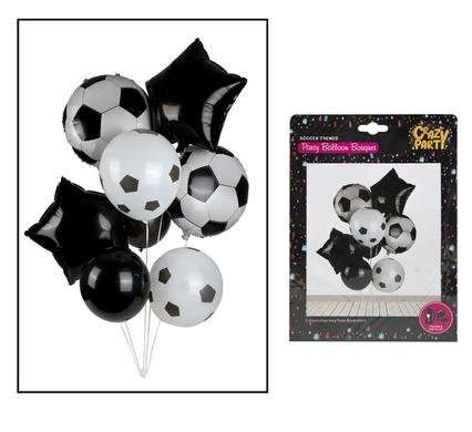 Soccer balloon bouquet f-08