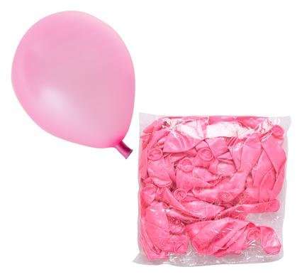 Balloons helium 1pc metallic pink f-01
