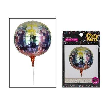 Disco foil balloon f-02