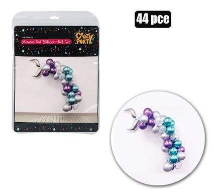 Balloon arch decor pack mermaid 44pc