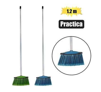Broom practica 1.2m handle upright