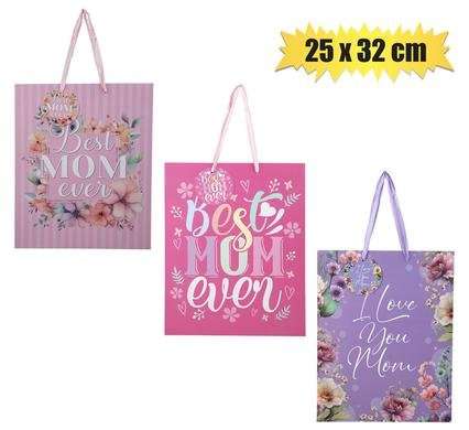Gift-bag designer lrg 25x32cm mom