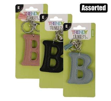 Keychain alpha faux-leather b