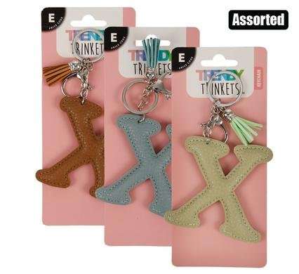 Keychain alpha faux-leather x