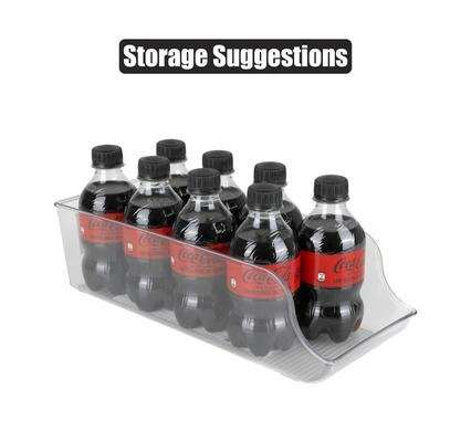 Organiser tray clear 34x13x9cm