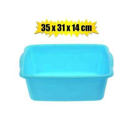 Basin pl 35x31x14cm oblong