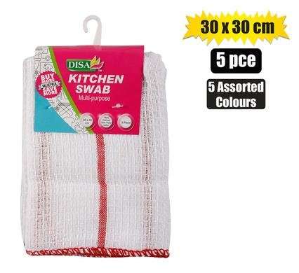 Swab waffle 30x30cm 5pcs